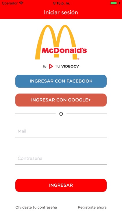 McDonald´s VideoCV Chile