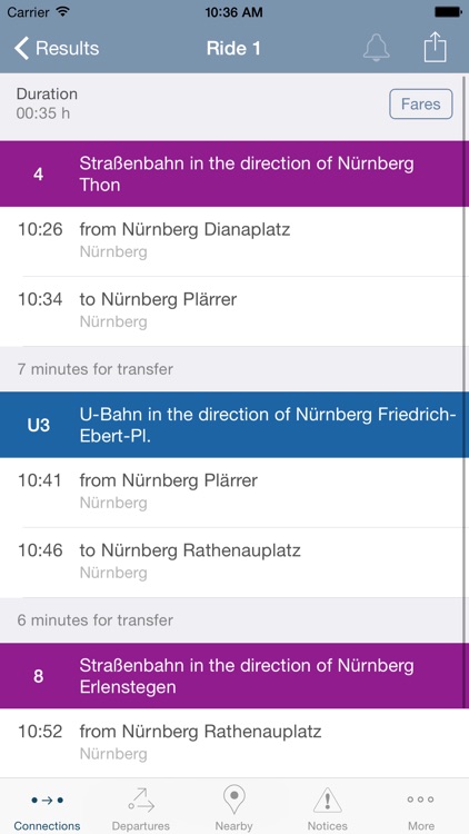 FahrInfo Nürnberg