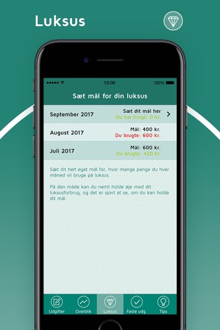 Lommebudget - styr på pengene screenshot 3