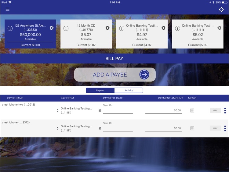 Bank of Akron Personal foriPad screenshot-4