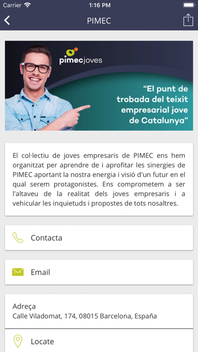 PIMEC Joves screenshot 2