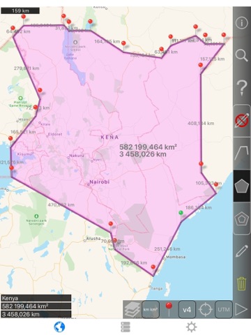 Distance and Area Measure - náhled