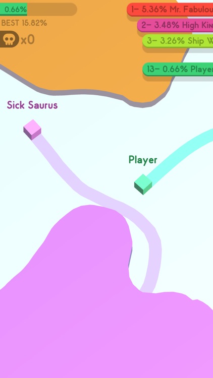 Paper.io 3D: Multiplayer