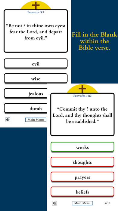 Quiz of the Christian Bible screenshot 3
