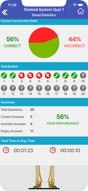 Skeletal System Quiz Trivia(圖6)-速報App