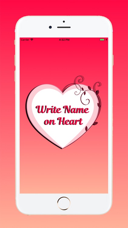 Write Name on Heart