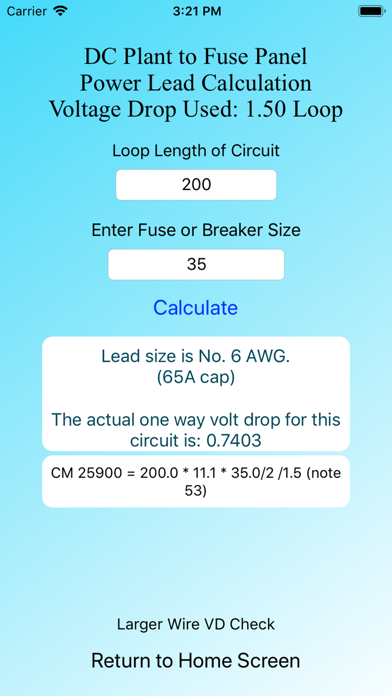 leaDCalc screenshot 4