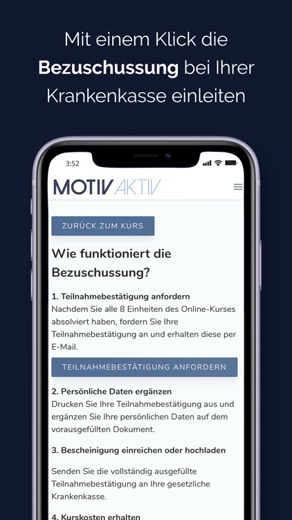 Motivaktiv - Präventionskurse screenshot-5