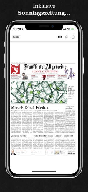 F.A.Z. Kiosk - App zur Zeitung(圖4)-速報App