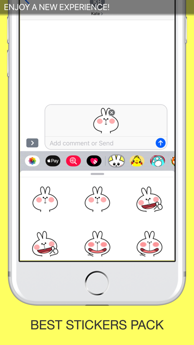 Lovely Rabbit Stickers Pro screenshot 2
