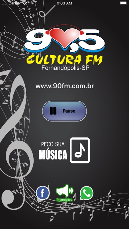 Radio Cultura 90,5 FM.