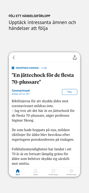 Jönköpings-Postens Nyhetsapp(圖3)-速報App