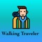 This app will keep the places you continue to visit while walking