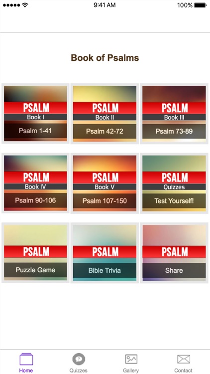 Book of Psalms - Bible Verses