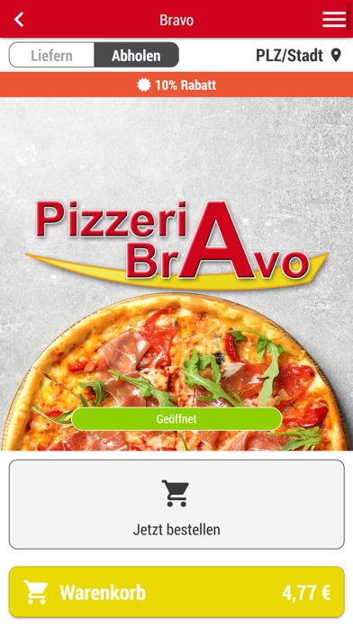 How to cancel & delete Pizzeria Bravo from iphone & ipad 1