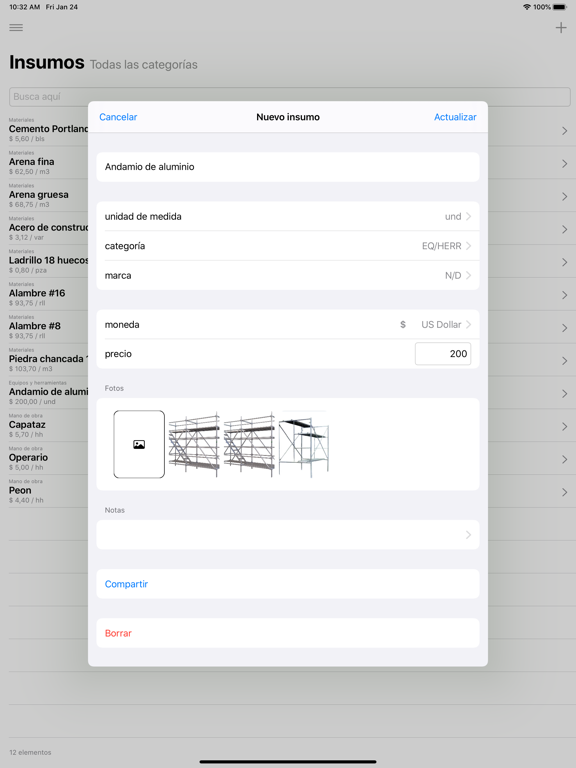 Screenshot #5 pour Mis Costos