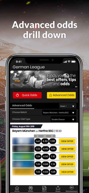 German Football Odds Magic(圖3)-速報App