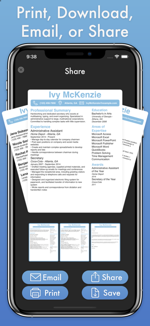 Resume Builder - Templates Pro(圖3)-速報App