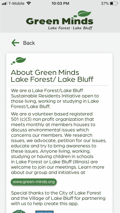 Recycle with Green Minds LFLB screenshot 4