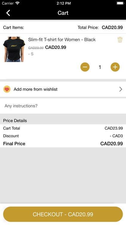 GOLDEN47 Apparel screenshot-5