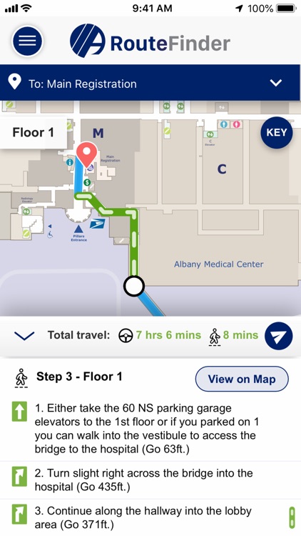 Albany Med RouteFinder screenshot-4