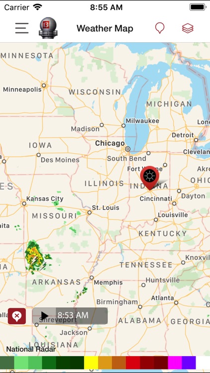 WTHR Live Doppler 13 Weather