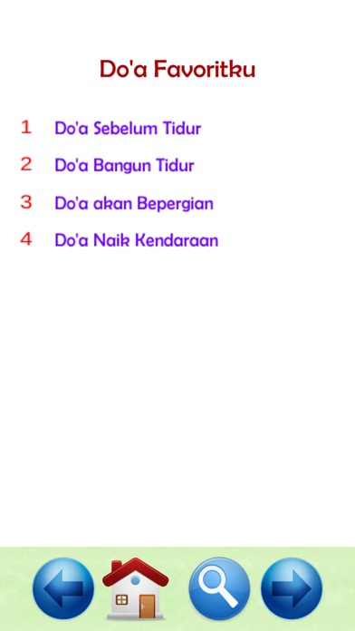 How to cancel & delete Doa Islam Sehari hari from iphone & ipad 4