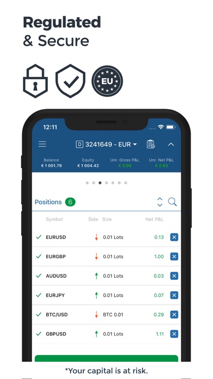 Fondex cTrader: mobile trading screenshot-6