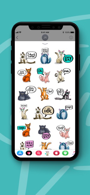 Meow - cat stickers!(圖3)-速報App