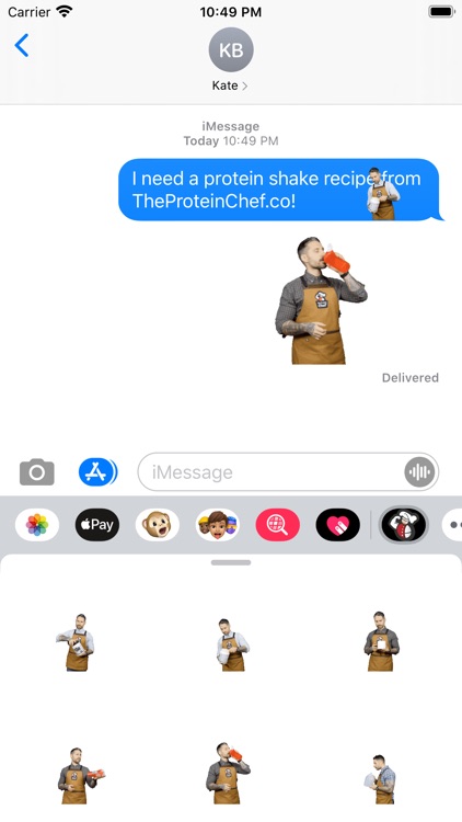 The Protein Chef Reactions