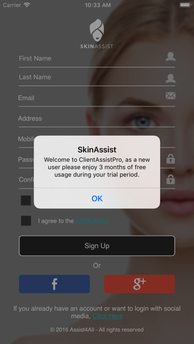 How to cancel & delete SkinAssist from iphone & ipad 1