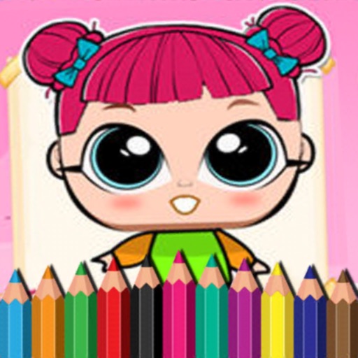 Little Doll Color Book iOS App