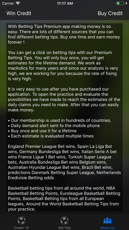 Betting Tips Premium - Footbal screenshot-3