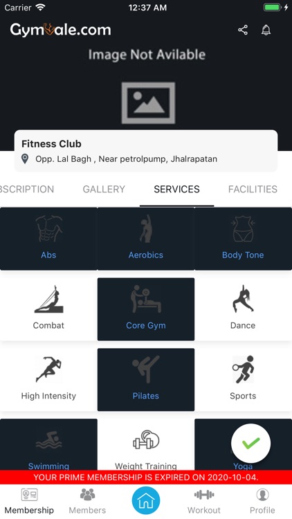 GymVale for Gym owner & member screenshot-1