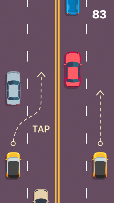 Traffic car driving race game screenshot 3