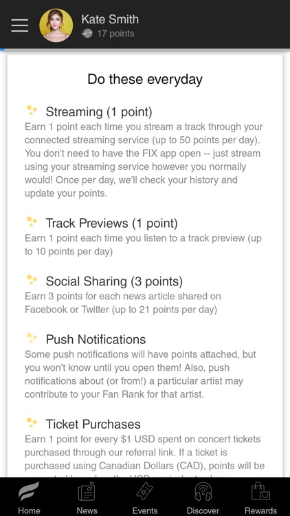 FIX | Music Rewards