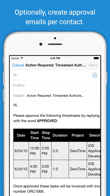 ZeroTime® - Invoice in No Time