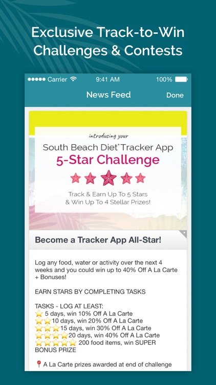 South Beach Diet Tracker