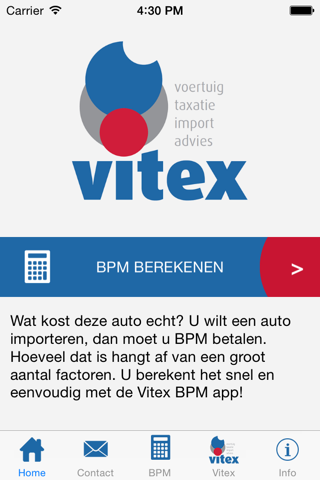 Vitex BPM app screenshot 2