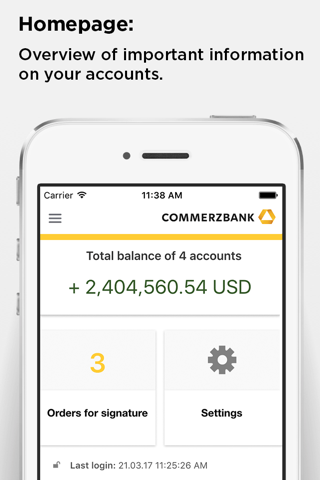 Commerzbank Cash Management - náhled