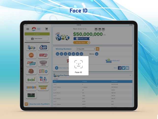 atlantic lotto ticket checker app