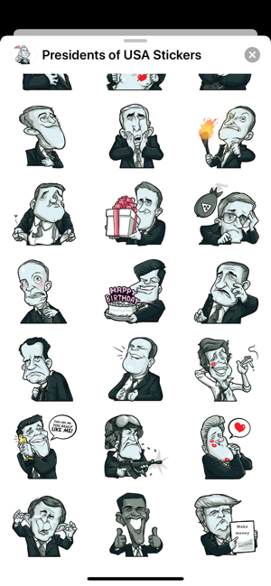 Presidents of USA Stickers(圖3)-速報App