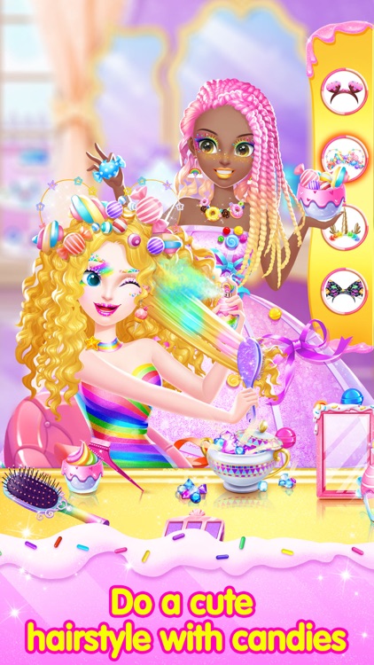 Sweet Princess Candy Makeup