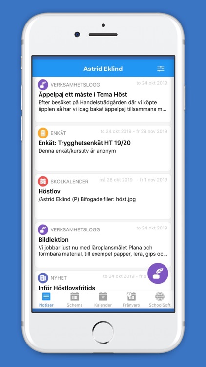 SchoolSoft Personal screenshot-3