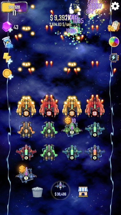 Galaxy Merge Defense