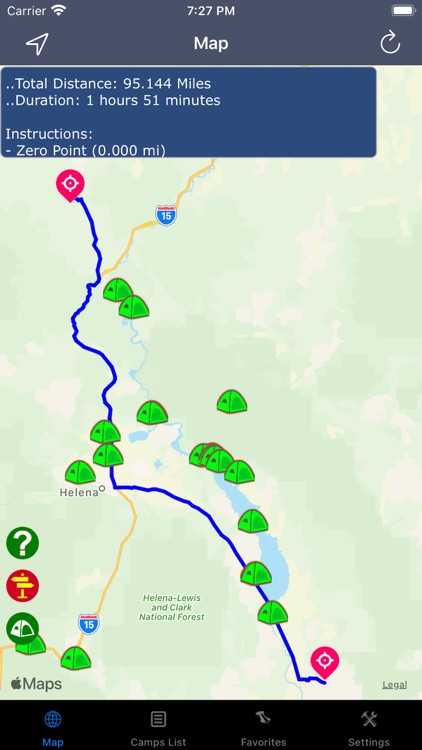 Montana – Camping & RV spots screenshot-3