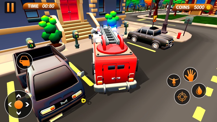 Fire Truck Best Rescue Game screenshot-4