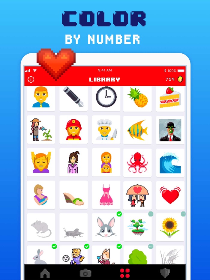 Rized Color by Number Book