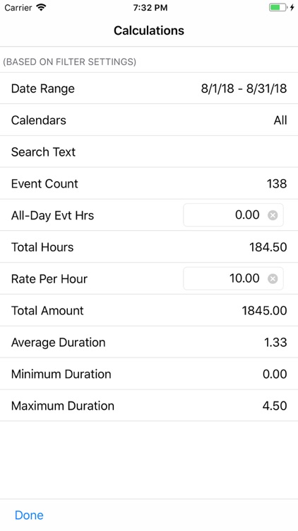 CalReader - Calender logs screenshot-4
