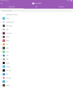 Imatge 3 PrivateVPN iphone